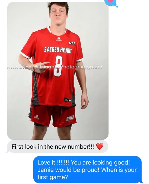 Representing Jamie with number 8